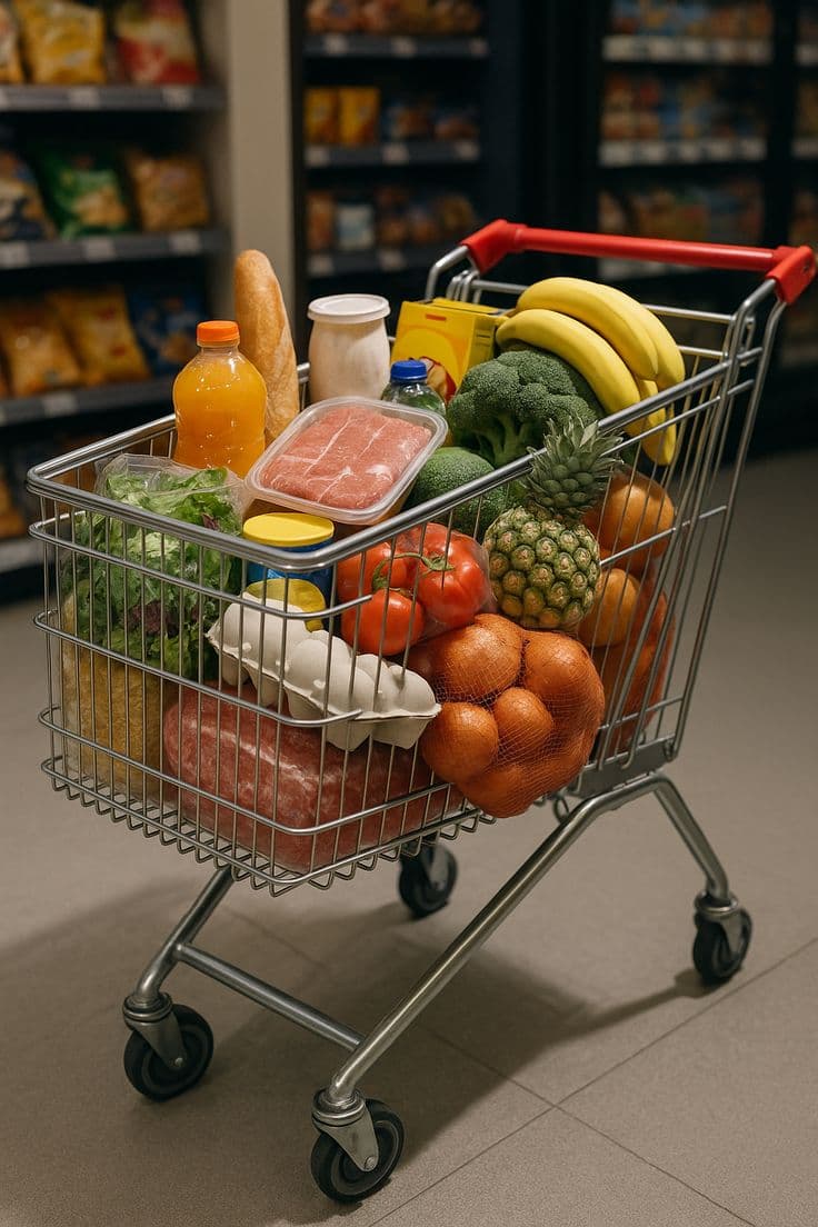 Fresh salad with greens