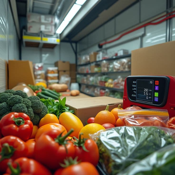 Organic vegetables preparation
